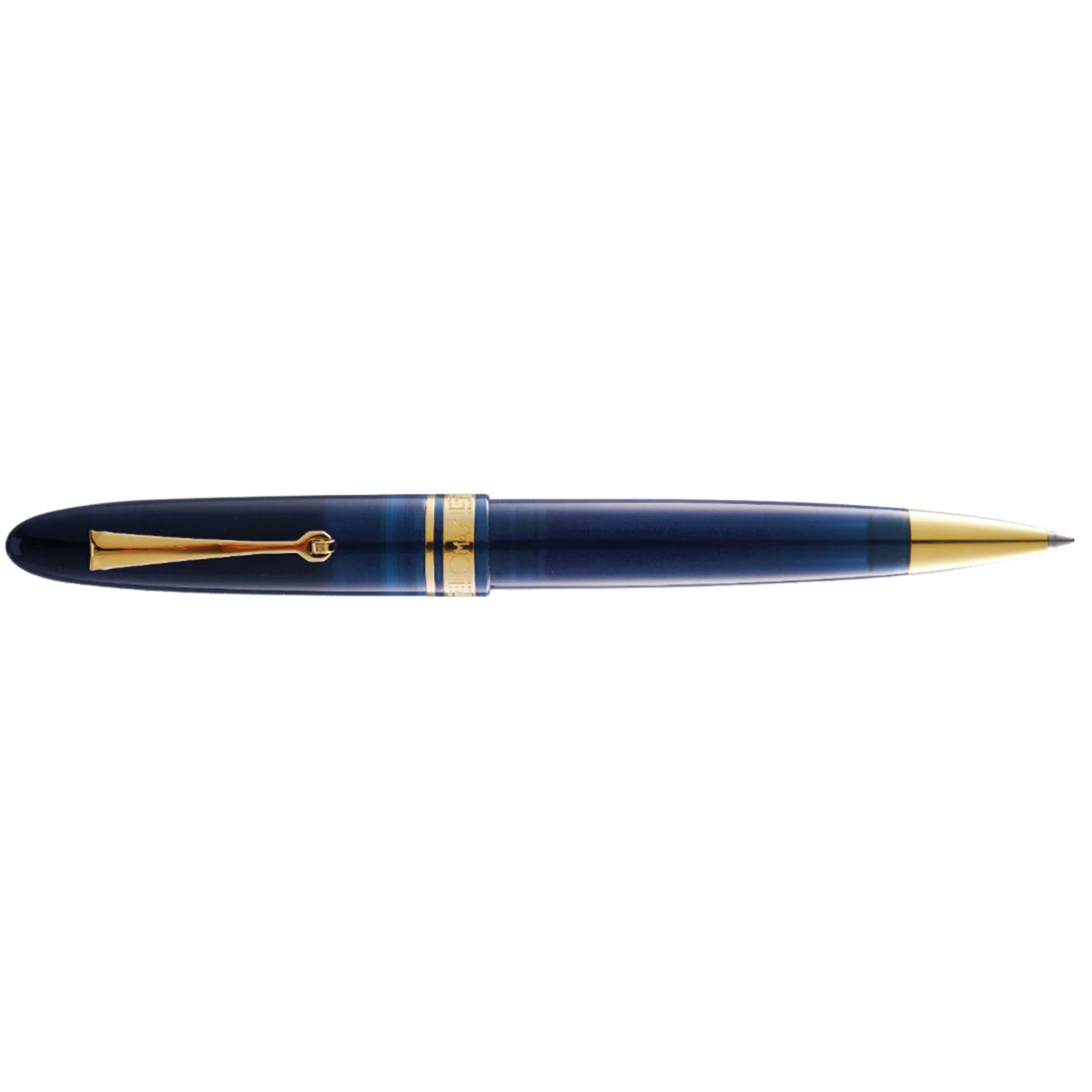 OMAS Ogiva Blu Gold Trim - Ballpoint Pen - Image 3