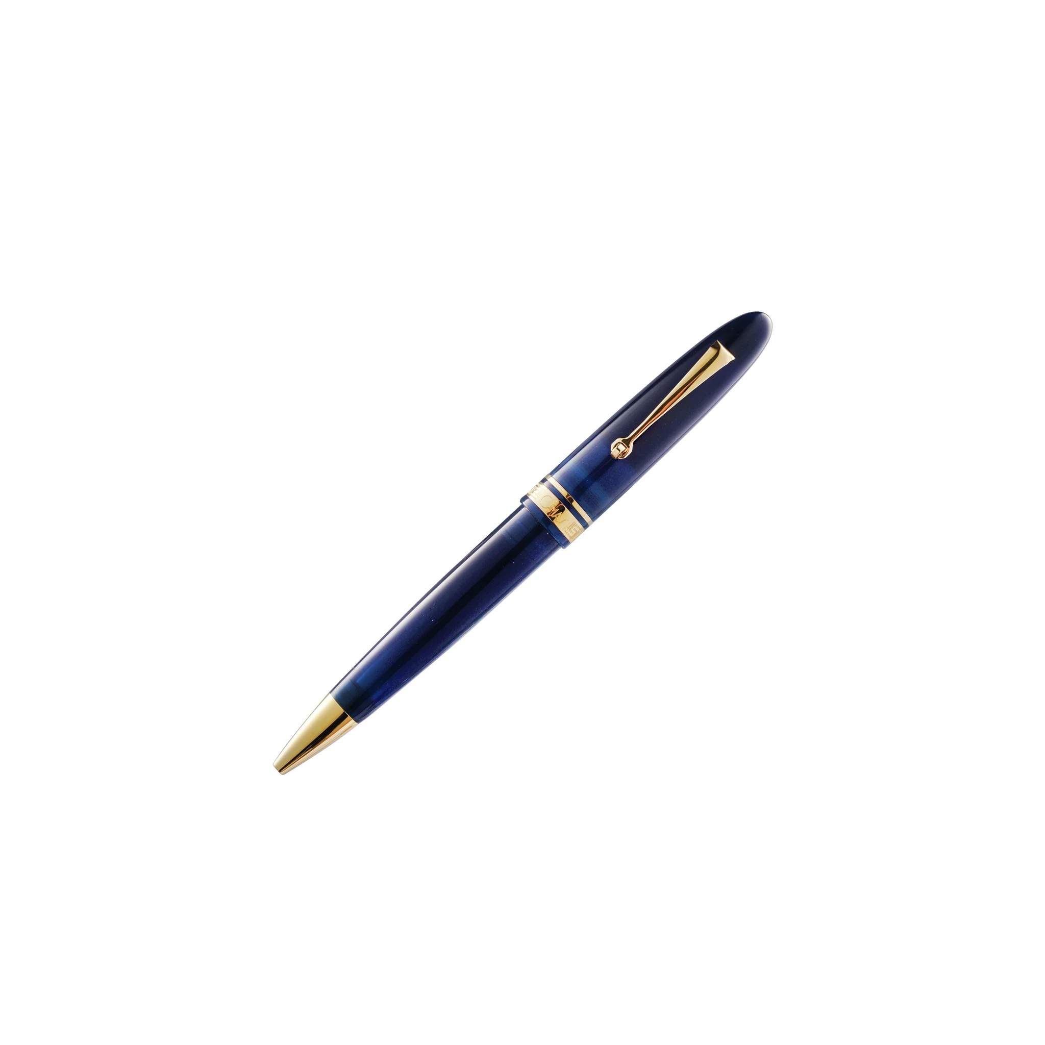 OMAS Ogiva Blu Gold Trim - Ballpoint Pen - Image 4