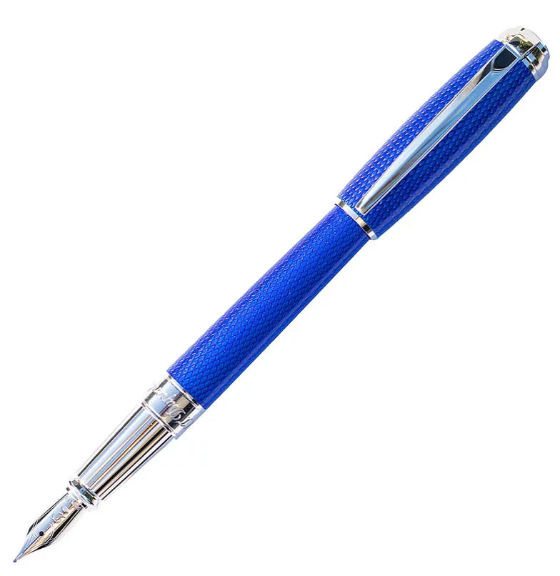 S.T. Dupont Line D Large Diamond Guilloché Sapphire - Image 4